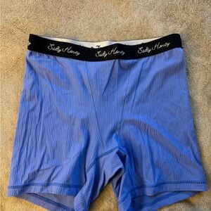 Salty Honey Women's Blue Boxer Briefs
